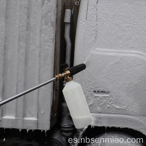 Lanza de espuma de nieve de botella de 1 litro de cañón ajustable